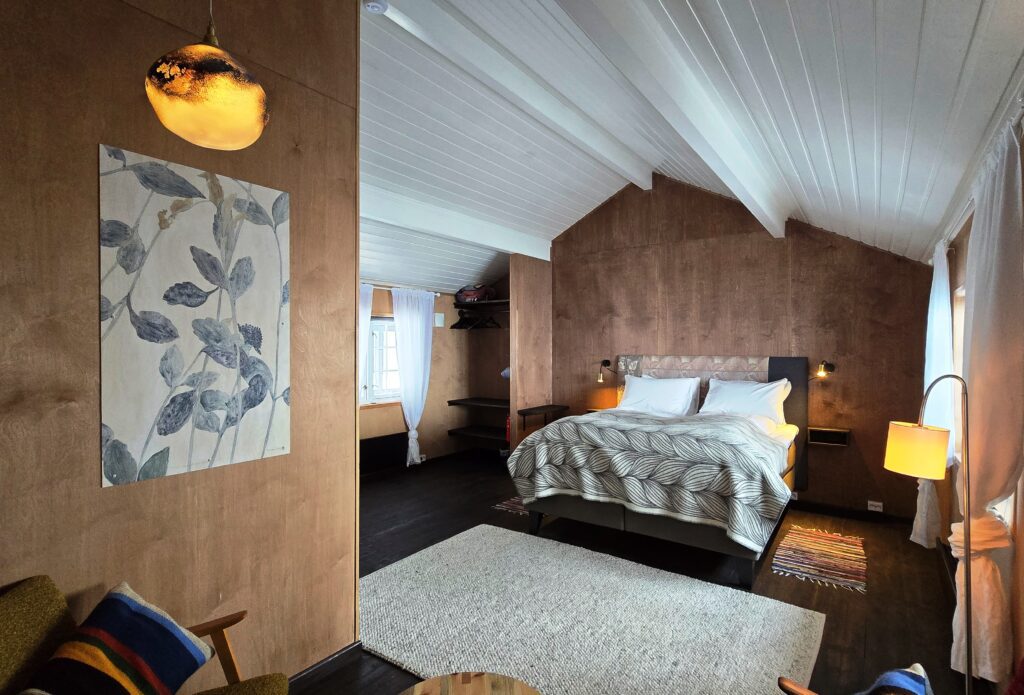 art objects in Deluxe Queen room