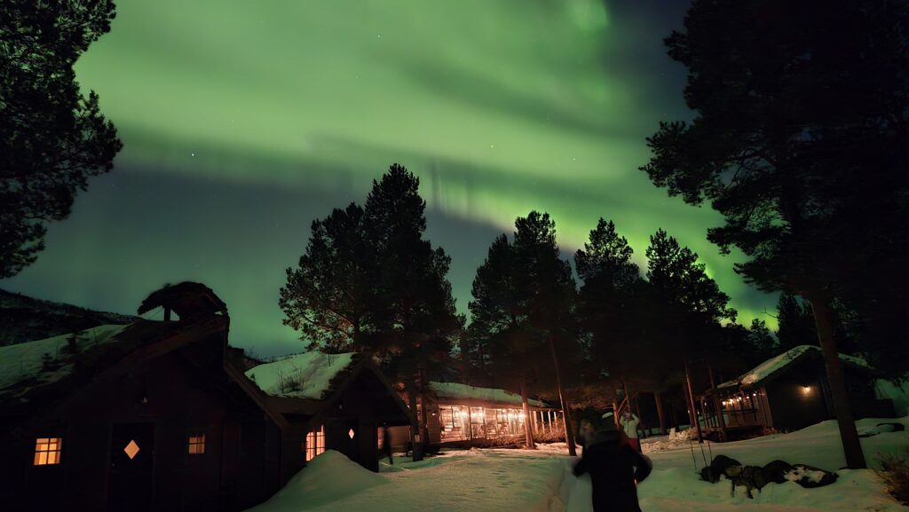 northern lighst at ONGA